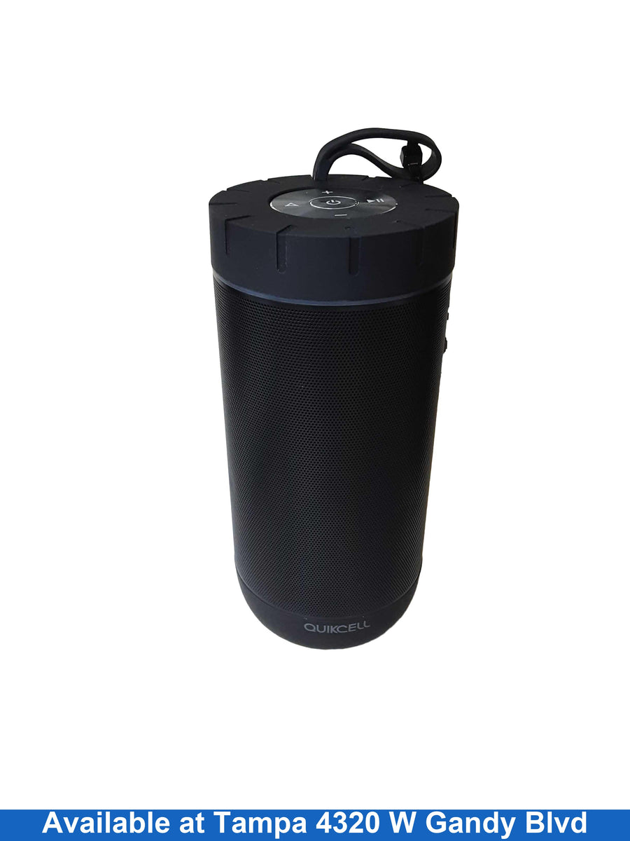 Quikcell Onbeatmax Black Portable Speaker