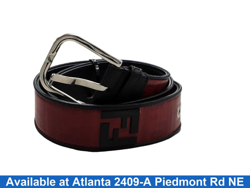 Fendi 1809000 Red Belt / Buckle