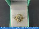 Women's Ring - Yellow Gold 14k (.585) 9 grams Size 9.5