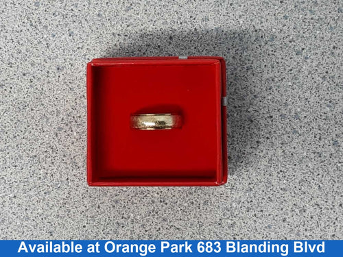 Ring - Wedding Band - Yellow Gold 14k (.585) 5.5 grams Size 5