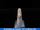 Women's Ring - Yellow Gold 14k (.585) 3.9 grams Size 20