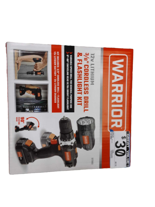 Warrior 57383 Black Cordless Standard Drill