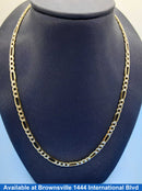 Figaro Chain - Yellow Gold 10k (.417) 10.8 grams 20 inch