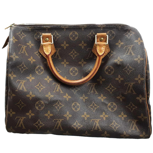 Louis Vuitton Speedy 30 Brown Purse / Handbag
