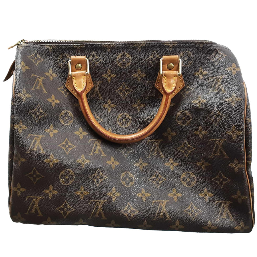 Louis Vuitton Speedy 30 Brown Purse / Handbag