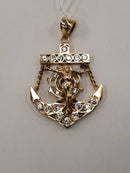 Religious Pendant - Yellow Gold 10k (.417) 6.8 grams