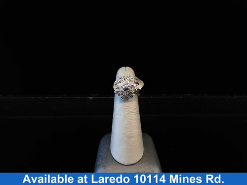Women's Ring - White Gold 14k (.585) 5.4 grams Size 6