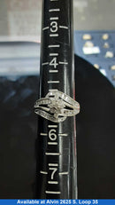 Women's Ring - White Gold 14k (.585) 3.1 grams Size 7