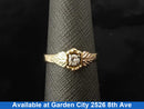 Women's Ring - Yellow Gold 14k (.585) 2.5 grams Size 6.5