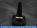 Ring - Wedding Band - Yellow Gold 14k (.585) 3.6 grams Size 10.5