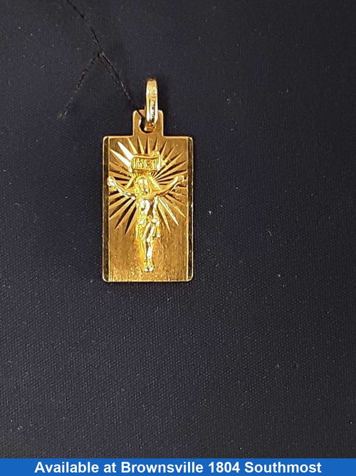 Religious Pendant - Yellow Gold 14k (.585) 2.2 grams