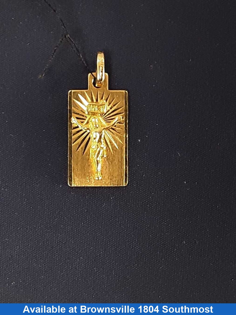 Religious Pendant - Yellow Gold 14k (.585) 2.2 grams