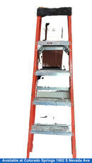 White Cap Wc976 Orange A-Frame Ladder