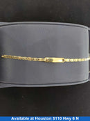 Wheat Bracelet - Yellow Gold 14k (.585) 3.7 grams 6 inch