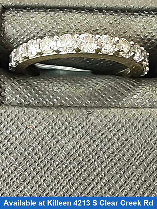 Women's Ring - Anniversary - Yellow Gold 10k (.417) 2.2 grams Size 6
