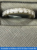Women's Ring - Anniversary - Yellow Gold 10k (.417) 2.2 grams Size 6