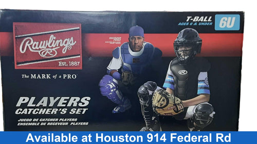 Rawlings Player's Catcher's Set Black
