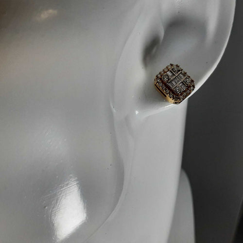 Earrings - Yellow Gold 10k (.417) 2.9 grams