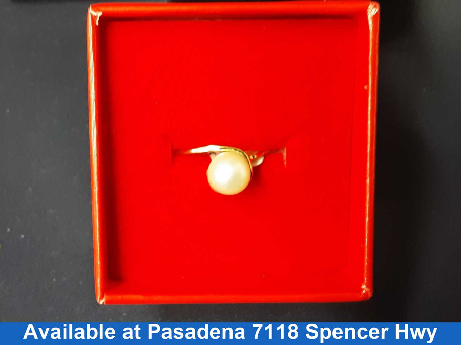 Women's Ring - Yellow Gold 10k (.417) 2 grams Size 20