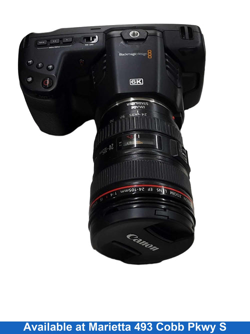 Canon Blackmagic 6k Black Digital Camera
