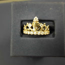 Women's Ring - Yellow Gold 10k (.417) 2.4 grams Size 7