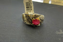Women's Ring - Yellow Gold 14k (.585) 4.1 grams Size 7