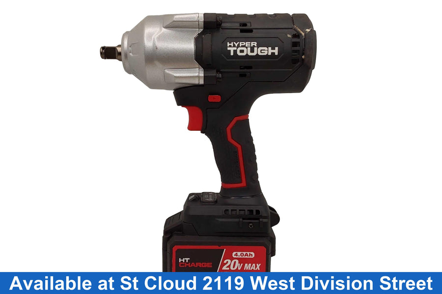Hyper Tough 6083 Black Cordless Impact Drill