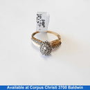 Women's Ring - Yellow Gold 10k (.417) 3.4 grams Size 10