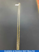 Chain - Yellow Gold 10k (.417) 12.1 grams 25 inch