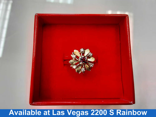 Women's Ring - Yellow Gold 14k (.585) 4 grams Size 6.5