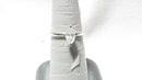 Lady's Ring - Solitaire White Gold 14k (.585) 2.7 grams Size 7.5