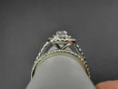 Ring - Wedding Set - White Gold 10k (.417) 5 grams Size 7