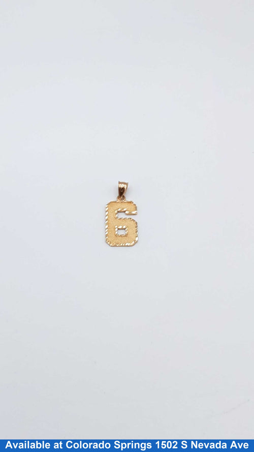 Symbol Pendant - Yellow Gold 10k (.417) 1.5 grams