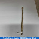 Cuban Link Bracelet - Yellow Gold 14k (.585) 12.5 grams 8 inch