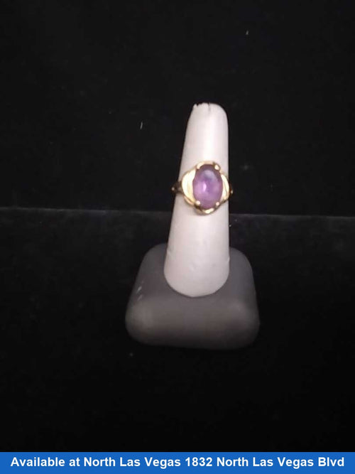 Women's Ring - Yellow Gold 14k (.585) 3 grams Size 8.5