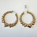 Bangle Earrings - Yellow Gold 10k (.417) 13.6 grams