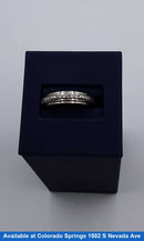Ring - Wedding Band - White Gold 10k (.417) 3.6 grams Size 7