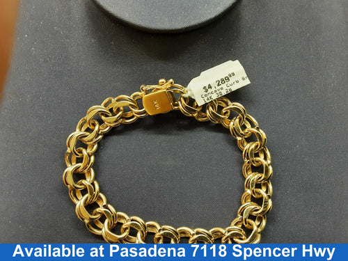 Bracelet - Yellow Gold 14k (.585) 30.2 grams 6 inch