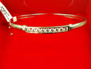 Bangle Bracelet - White Gold 14k (.585) 6.8 grams 7 inch