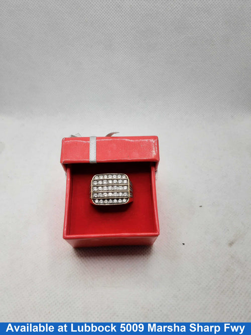 Men's Ring - Yellow Gold 14k (.585) 11 grams Size 10