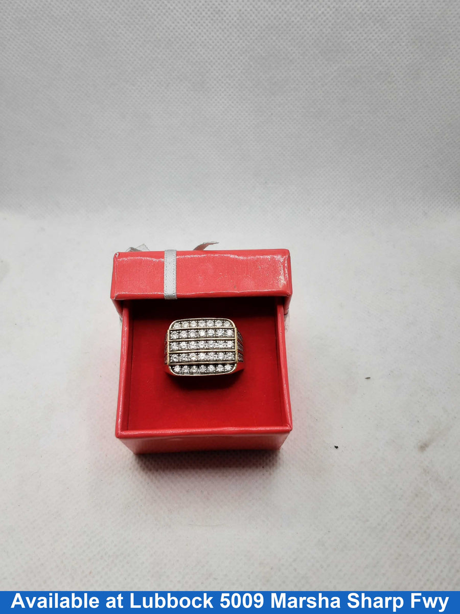 Men's Ring - Yellow Gold 14k (.585) 11 grams Size 10