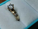 Women's Ring - Anniversary - Yellow Gold 10k (.417) 1.7 grams Size 6