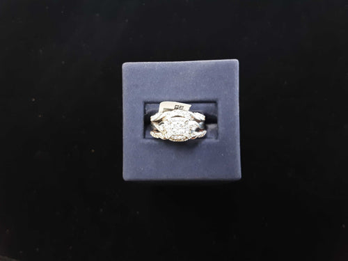 Women's Ring - White Gold 14k (.585) 6.4 grams Size 5