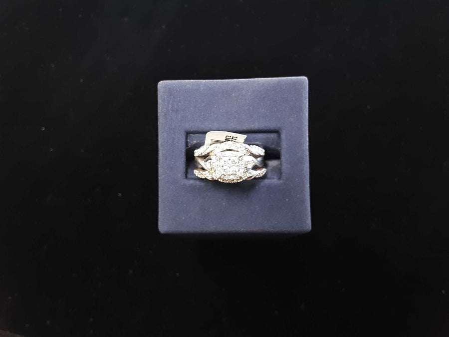 Women's Ring - White Gold 14k (.585) 6.4 grams Size 5