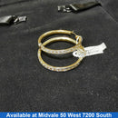Bangle Earrings - Yellow Gold 14k (.585) 8.3 grams