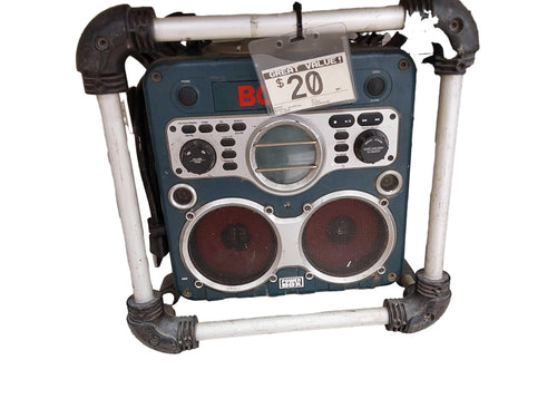 Bosch Gfci Blue Boombox Radio