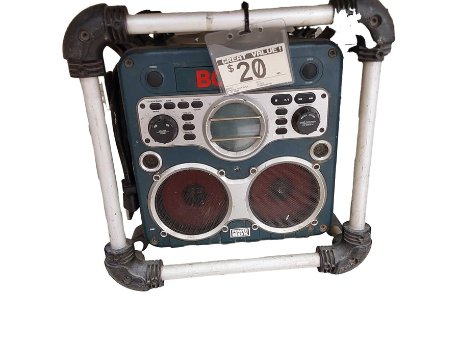 Bosch Gfci Blue Boombox Radio