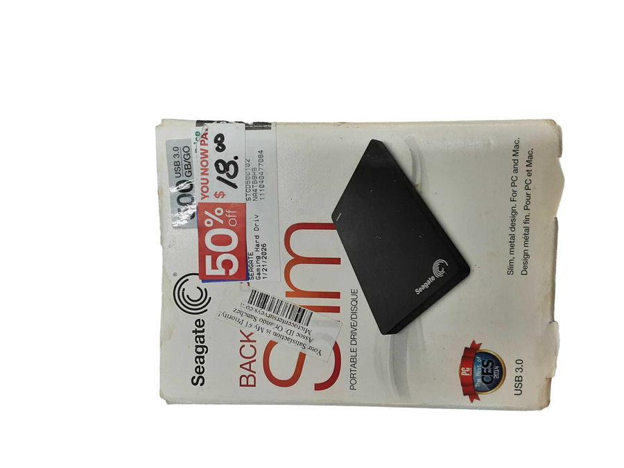 Seagate Stcd500102 Black Gaming Hard Drive