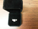 Women's Ring - White Gold 10k (.417) 3.8 grams Size 8.5