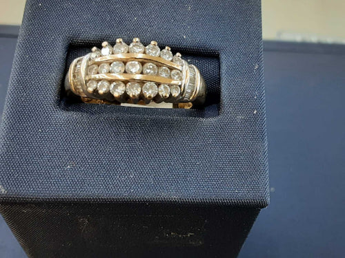Women's Ring - Yellow Gold 14k (.585) 6.1 grams Size 20
